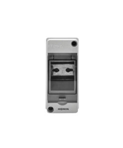 Tủ điện nhựa lắp nổi chống nước IP65  2 module, HM-TN2