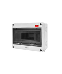 Tủ điện nhựa lắp nổi chống nước IP65 HOMIN 12 module, HM-2