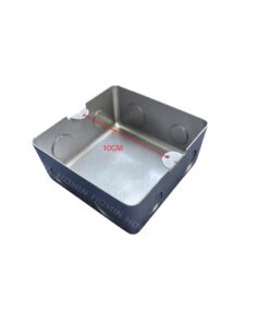 Đế âm sàn kim loại 120*120*55mm HOMIN màu  HM-DT-1255