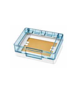 Mặt che mưa chữ nhật ngang màu xanh trong suốt, CN118-NX